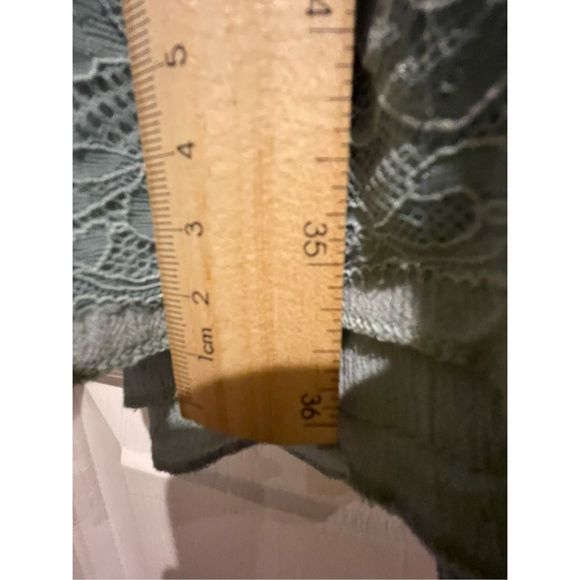 Free People Intimately Lace Inset Swing Dress W/Adjustable Waist String Size M - Picture 10 of 12